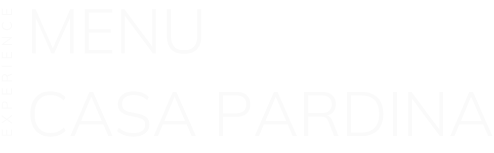Casa Pardina Menu Experience