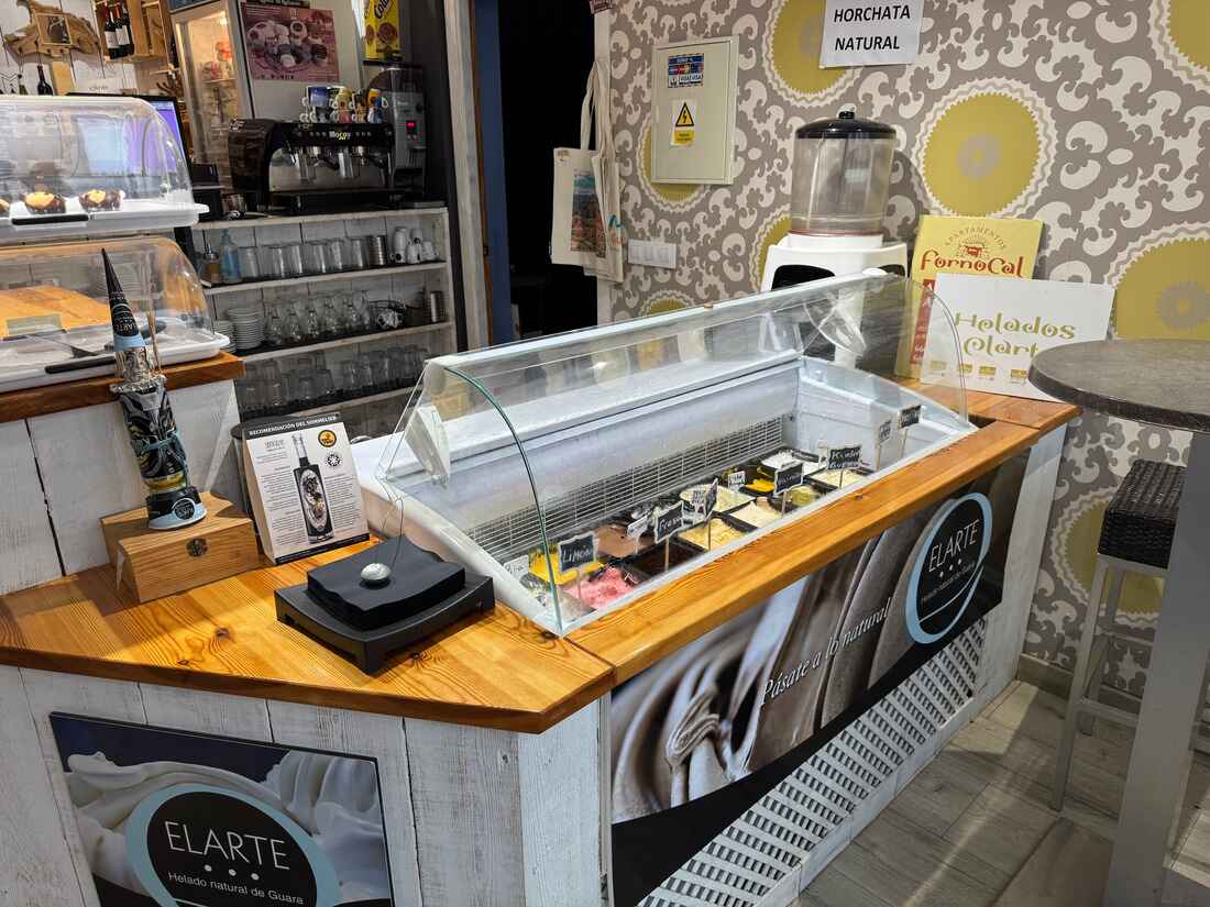 Helados artesanales en Fornocal