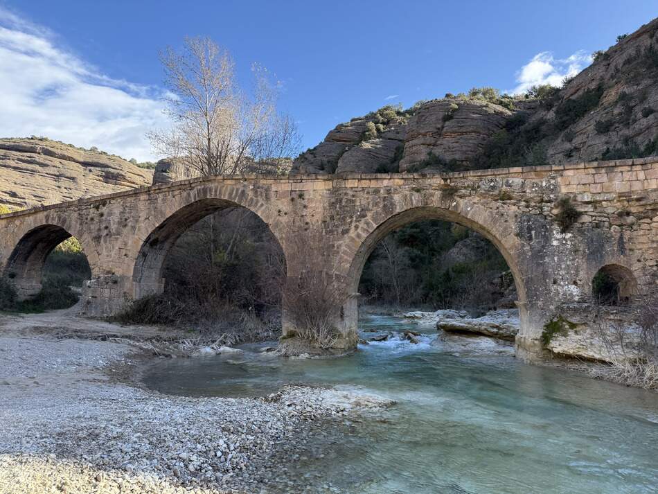 Puente de Fuendebaños Alquézar