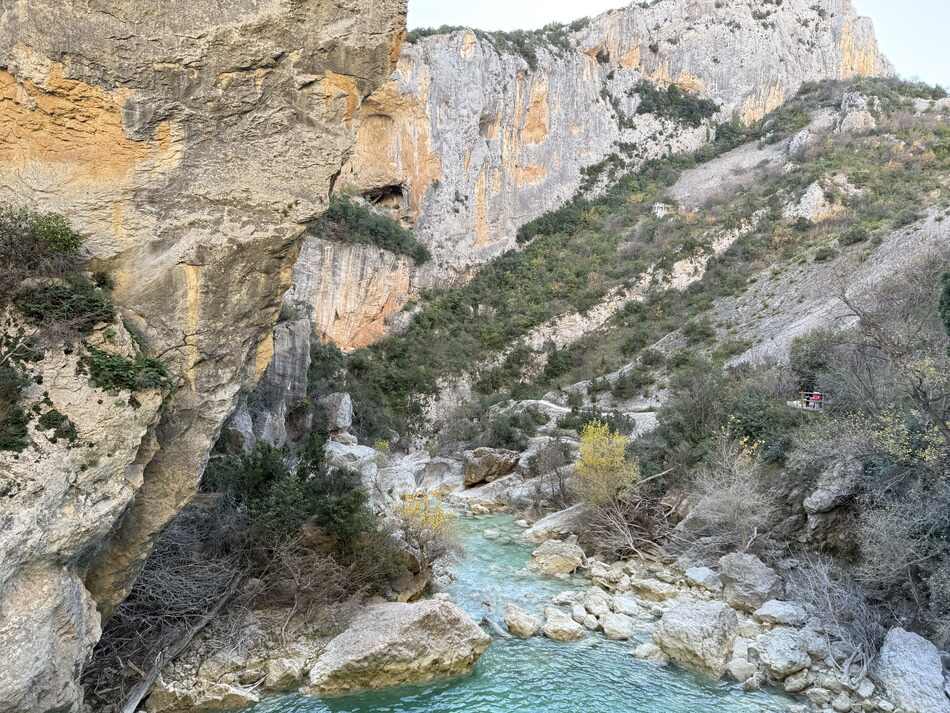 Ruta de las pasarelas Río Vero Alquezar