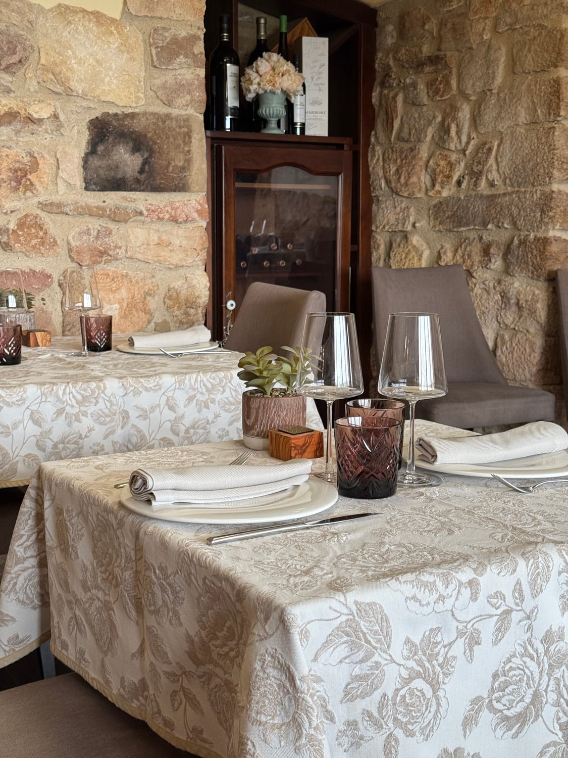 cenar en alquezar