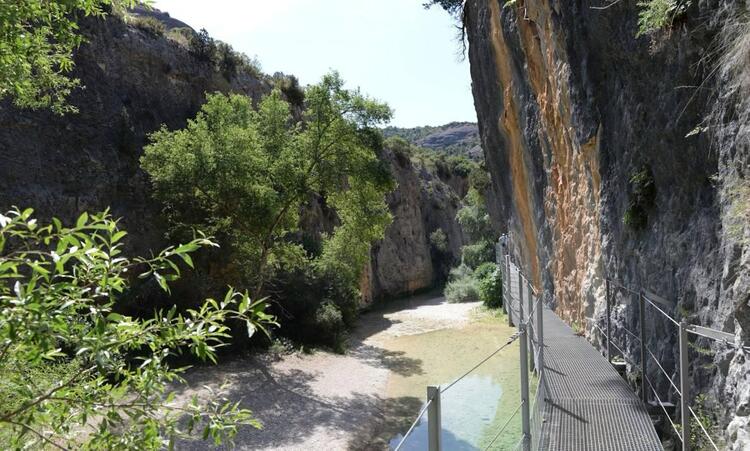 pasarelas alquezar