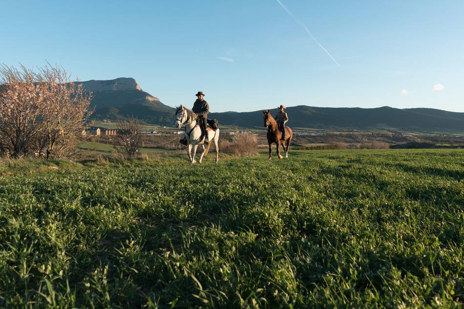 paseos a caballo sierra de guara alquezar