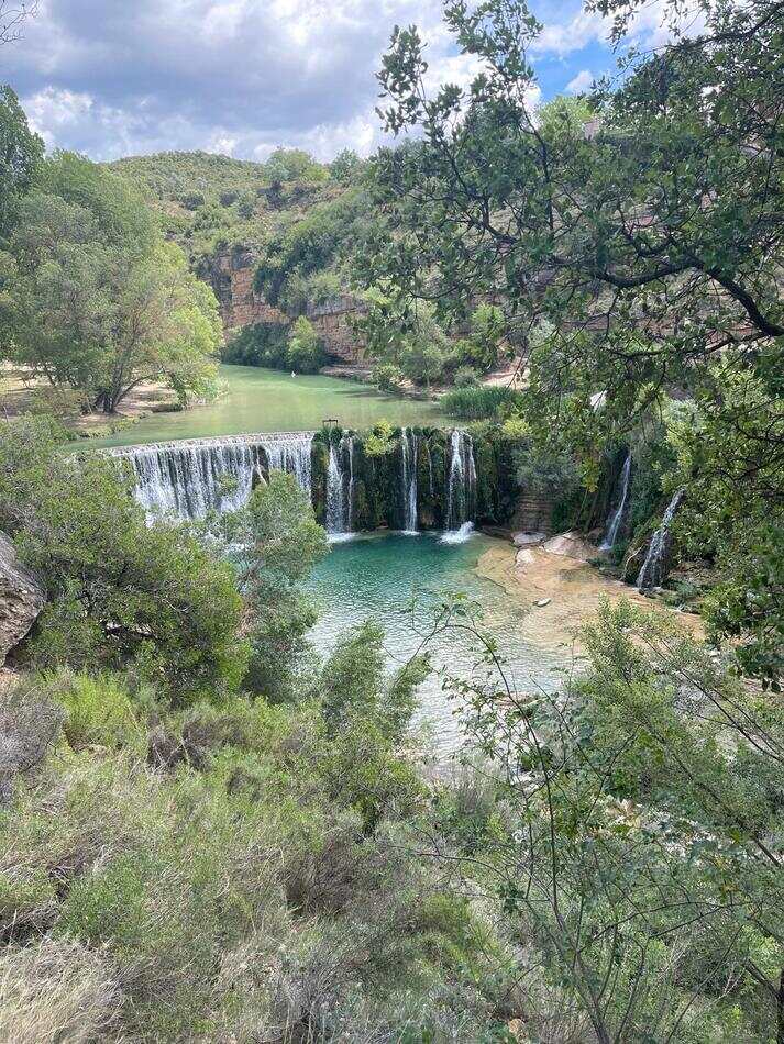 pozas salto de bierge